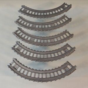 Thomas And Friends Mattel 2016 Gullane Limited Train Tracks Lot of 5 Gray